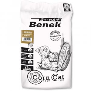 Super Benek Corn Cat Golden, żwirek dla kota - 35 l (ok. 22,5 kg)