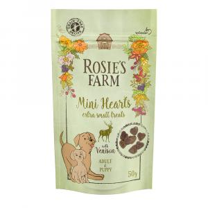 2 + 1 gratis! Rosie's Farm, przysmaki, 3 x 50 g / 70 g - Snacks Puppy & Adult \