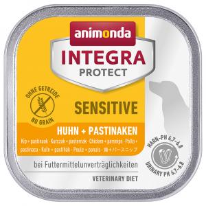 Animonda Integra Protect Sensitive, tacki, 6 x 150 g - Kurczak i pasternak