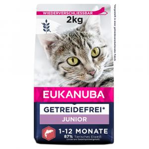 Eukanuba Kitten Grain Free, z łososiem - 2 kg