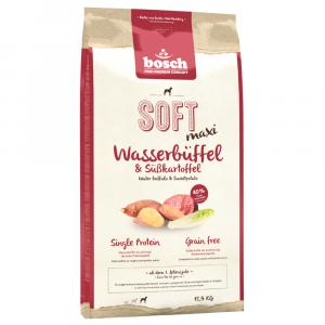 Bosch HPC Soft Maxi, bawół wodny i słodki ziemniak - 12,5 kg