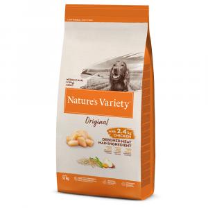 Nature's Variety Original Medium/Maxi Adult, kurczak - 2 x 12 kg