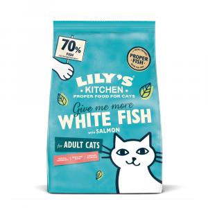 Lily's Kitchen Adult Cat, białoryb i łosoś - 2 kg