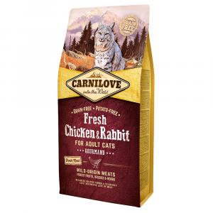 Carnilove Fresh Adult, kurczak z królikiem - 2 x 6 kg