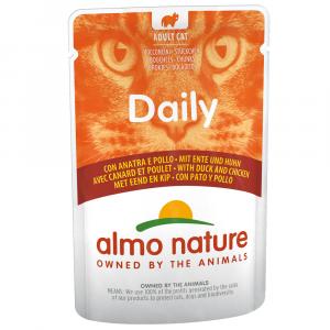 Almo Nature Daily Menu, 6 x 70 g - Kaczka i kurczak