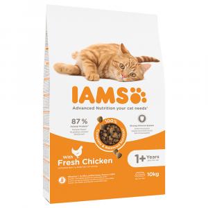 10% taniej! IAMS Advanced Nutrition, karma sucha dla kota, 10 kg - Adult Cat, kurczak