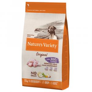 Nature's Variety Original NoGrain Mini Adult, indyk - 3 x 1,5 kg