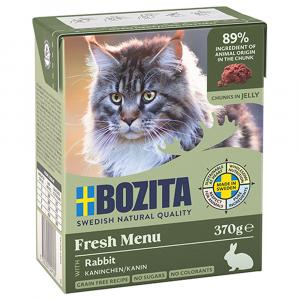 Megapakiet Bozita w galarecie, 24 x 370 g - Królik