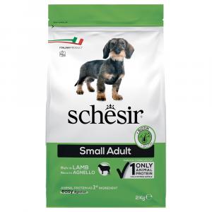 Schesir Dog Small Adult, z jagnięciną - 2 kg