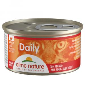 Almo Nature Daily Menu, 6 x 85 g - Wołowina