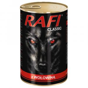 Korzystny pakiet Rafi Dog 12 x 1240 g - Wołowina