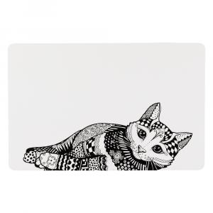 Trixie Kot podkładka pod miskę - Dł. x szer.: 44 x 28 cm