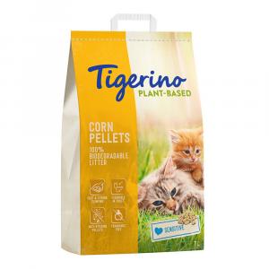 20% taniej! Tigerino, żwirek, różne rodzaje - Plant-Based, na bazie kukurydzy- Sensitive, bezzapachowy, 7 l