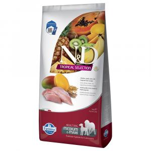 N&D Dog Tropical Selection, kurczak - 2 x 10 kg