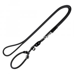 Smycz Hunter Retriever Freestyle, czarna - Dł x Ø: 260 x 1 cm