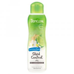 TropiClean Shed Control Lime & Cocoa, szampon dla psów i kotów - 355 ml