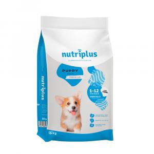 Podwójne zoopunkty! Nutriplus, karma sucha, 3 kg / 15 kg - Puppy, 15 kg