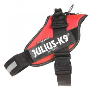 JULIUS-K9 IDC® Power szelki dla psa, czerwone - Rozm. 2: Obwód w klatce piersiowej 71 - 96 cm