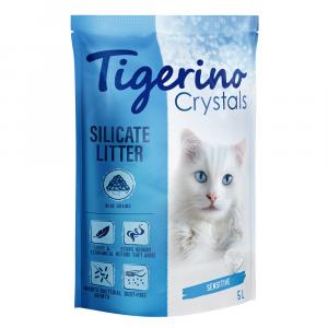 20% taniej! Tigerino Crystals, żwirek dla kota, 3 x 5 l - Kolorowy, błękitny, bezzapachowy