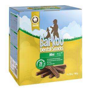 Korzystny pakiet Barkoo Dental Snacks - Dla psów małych, 480 g, 28 szt.