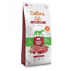 Calibra Life Adult Large Breed, ze świeżą wołowiną - 2 x 12 kg