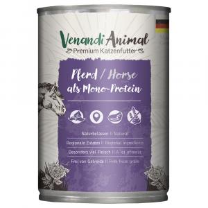 Venandi Animal Monoprotein 24 x 400 g Economy Pack - Koń