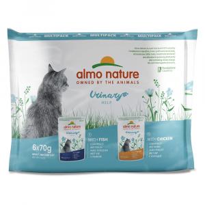 20 + 4 gratis! Almo Nature Holistic Urinary Help, karma mokra dla kota, 24 x 70 g - Pakiet mieszany