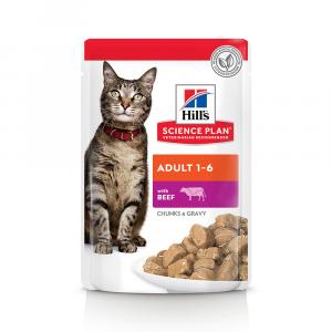 Hill's Science Plan Adult - Wołowina, 12 x 85 g