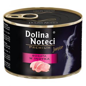 Dolina Noteci Premium Junior, 24 x 185 g - Bogata w indyka