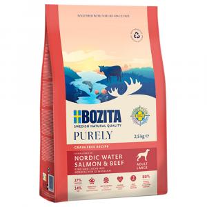 Bozita Grain Free dla dużych psów, łosoś i wołowina - 2,5 kg