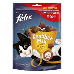 20% taniej! Felix, przysmaki, różne rodzaje - KnabberMix: Original, 330 g