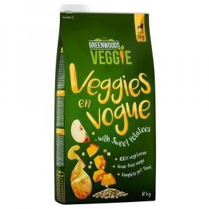 Greenwoods Veggie, bataty z soczewicą, jabłkiem i dynią - 2 x 12 kg