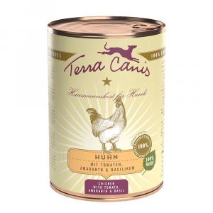 Terra Canis Classic, 6 x 400 g - Kurczak z pomidorami, amarantem i bazylią