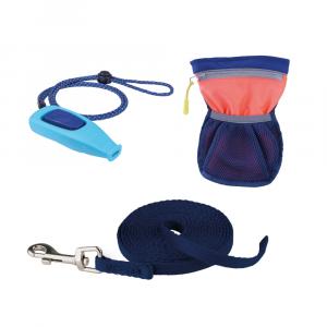 Coachi Puppy & Mini Starter Training Kit - Zestaw treningowy ze smyczą dł. 2,5 m, szer. 15 mm