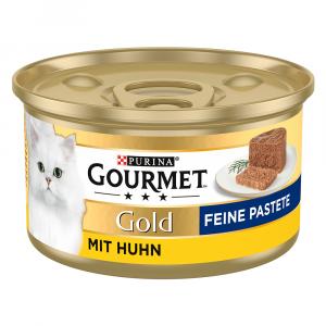 Megapakiet Gourmet Gold Feine Pastete, 48 x 85 g - Kurczak