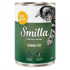 Smilla Yummy Pot, 20 x 400 g - Kurczak
