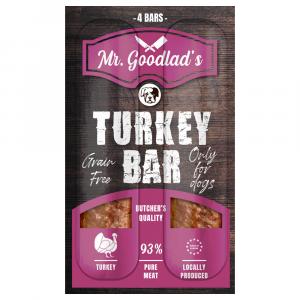 Mr Goodlad's Meat Bar Przysmaki z indyka dla psów - 100 g