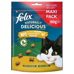 Felix Naturally Delicious - Kurczak i kocimiętka, 180 g