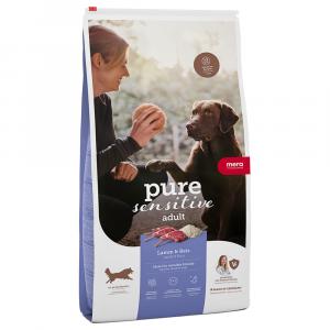 Dwupak mera, 2 x 12,5 kg - pure sensitive Adult, jagnięcina i ryż