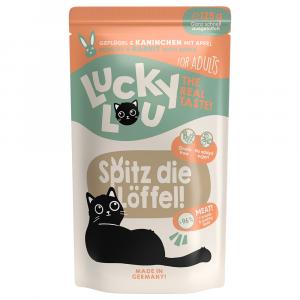 Megapakiet Lucky Lou Adult, 48 x 125 g - Drób i królik
