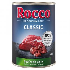 Rocco, 1 x 400 g - Classic: Wołowina z dziczyzną