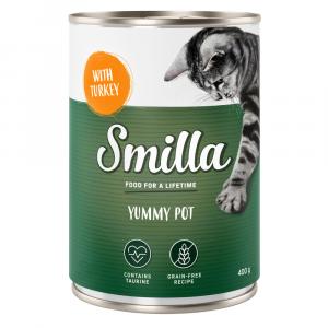 10 zł taniej! Smilla Yummy Pot, 20 x 400 g - Indyk