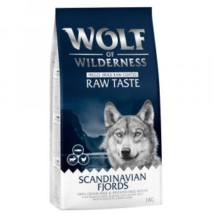 30% taniej! Wolf of Wilderness, sucha karma, 1 kg - „Scandinavian Fjords”, renifer, kurczak i łosoś