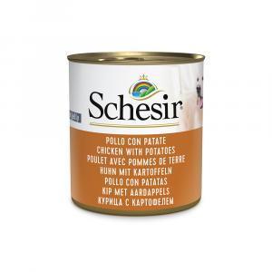 Schesir, karma w puszkach, 6 x 285 g - Kurczak z ziemniakami