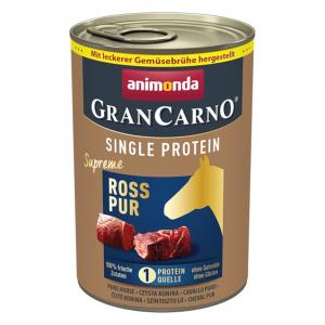 Animonda GranCarno Adult Single Protein Supreme, 6 x 400 g - Konina