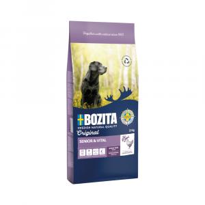 10 + 2 kg gratis! Bozita Original, karma sucha, 12 kg - Senior & Vital, kurczak - bez pszenicy