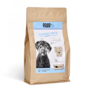 Dogs'n Tiger Adult Dog Fischers Fritz, łosoś i śledź - 4 x 2 kg