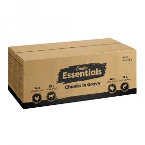 Smilla Essentials kawałeczki w sosie, w saszetkach - 48 x 85 g