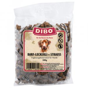 DIBO BARF, przysmaki ze strusiem - 200 g