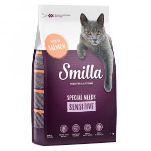 Smilla Adult Sensitive, łosoś, bez zbóż - 10 kg